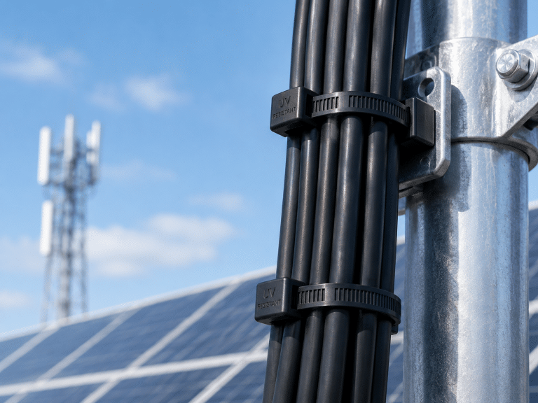 Opaski kablowe odporne na promieniowanie UV do australijskich instalacji solarnych